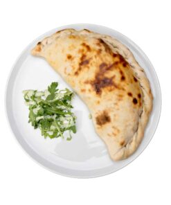 CALZONE CRUDO E FUNGHI